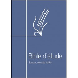 Bible Semeur (étude) Bleu avec Tirette