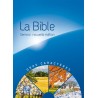 Bible Semeur 2015 Gros caractère rigide bleu illustrée