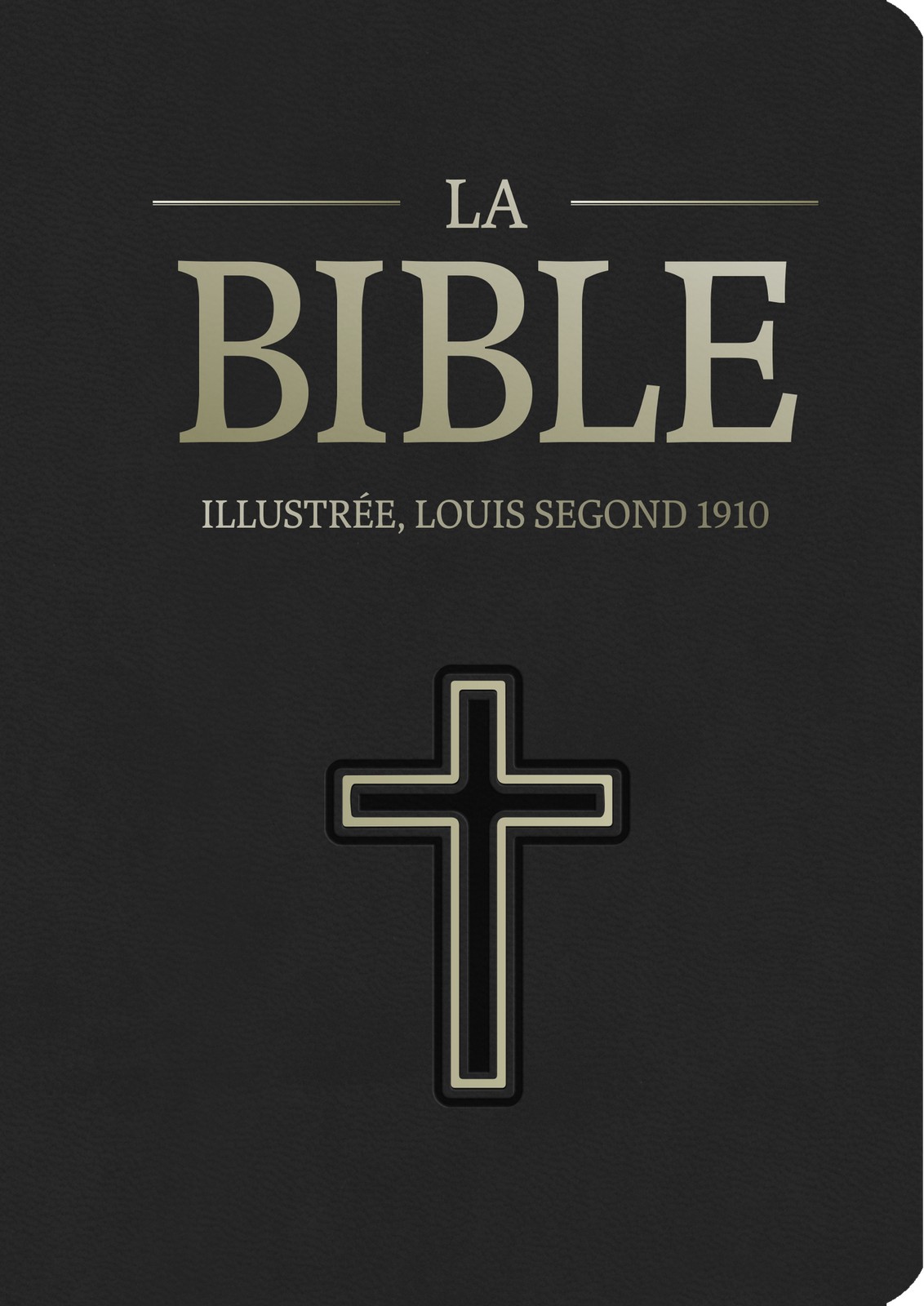 French Bible, La Sainte Bible - Segond 1910 Blue Vinyl, Handheld