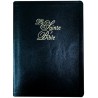 Bible Segond 1910 grands caractères, cuir, tranches or