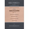 BIBLICA HEBRAICA QUINTA MEGILLOTH -4717