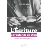 L'écriture et l'autorité de Dieu