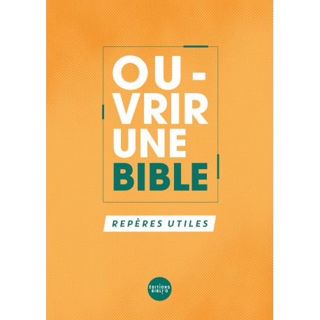 Ouvrir une Bible